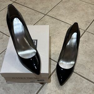 Ivanka Trump Carra Black Heels